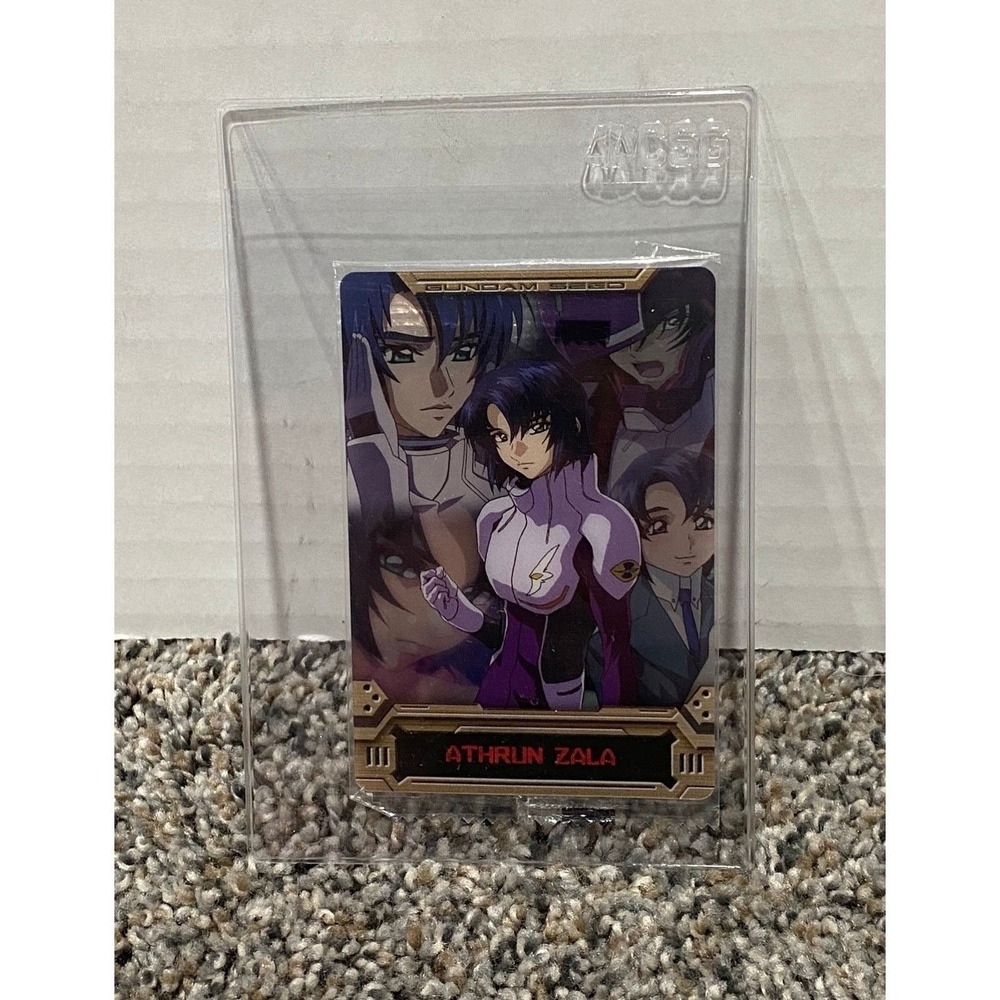MegaHouse Gundam Seed Trading Card Athrun Zala Purple Excellent